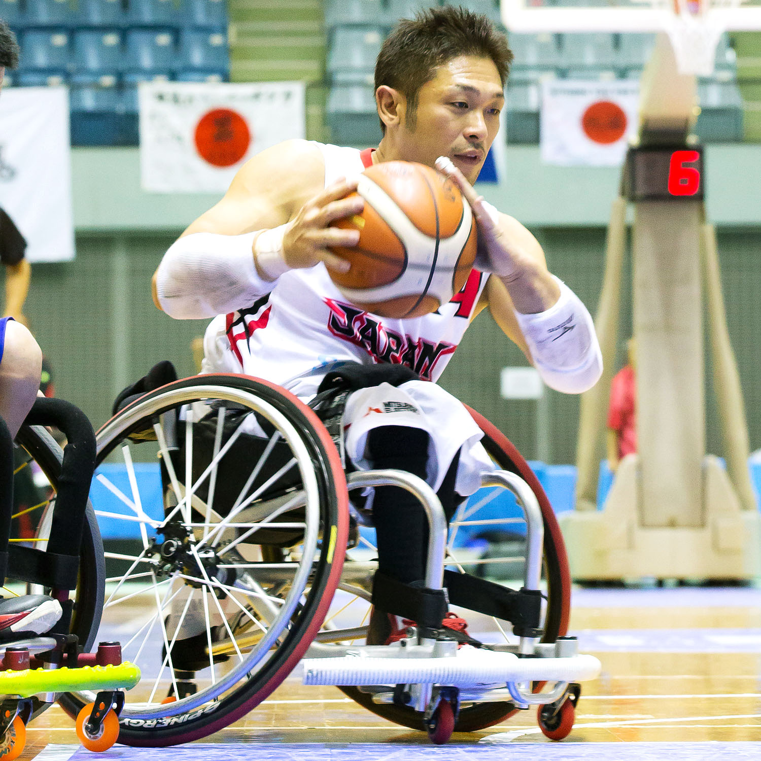 石川丈則選手＝三菱電機2015IWBFアジアオセアニアチャンピオンシップ千葉大会（撮影：越智貴雄）