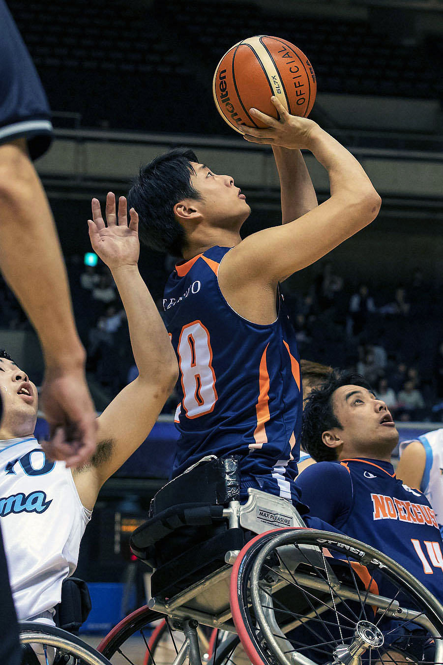 日本選手権で積極的にゴールに向かう姿を見せた森谷（撮影：越智貴雄）